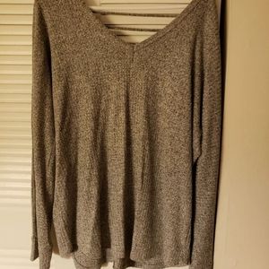 Grey light weight sweater